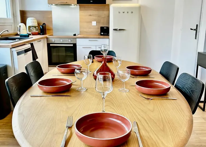 Thermal 6 Personnes Avec Garage Апартаменты